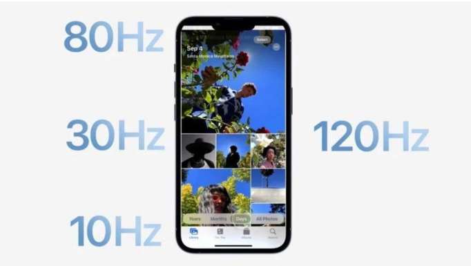 封开苹果14维修分享iPhone 14有高刷吗 